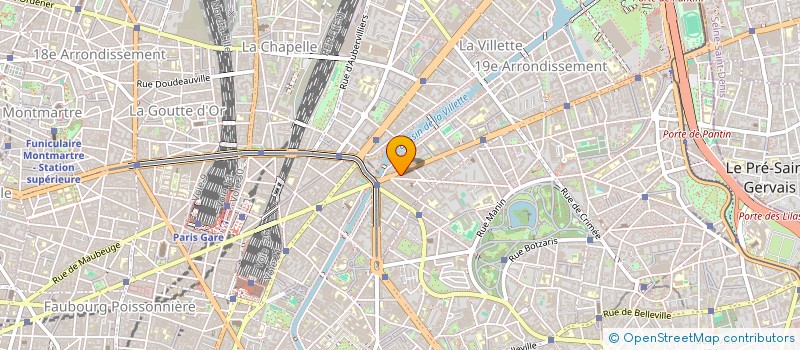 localisation de l'entreprise TELINVEST  PARIS