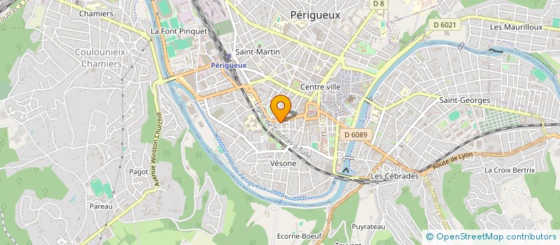 localisation de l'entreprise TELIO à PERIGUEUX