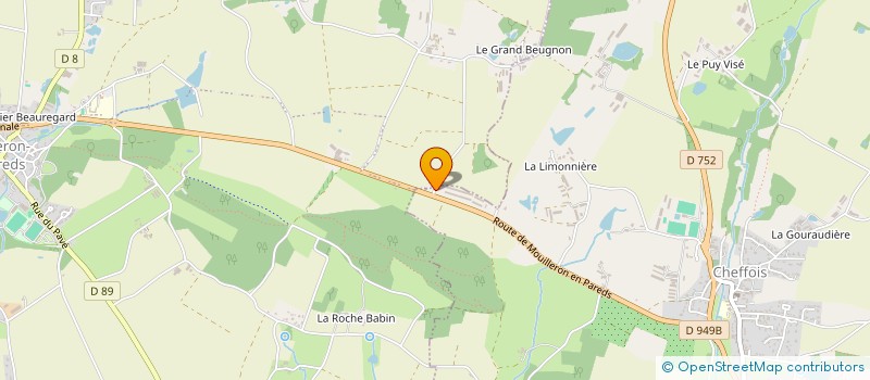 localisation de l'entreprise TELIOLY  CHEFFOIS