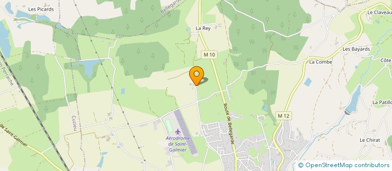 localisation de l'entreprise TELIOR  SAINT-GALMIER