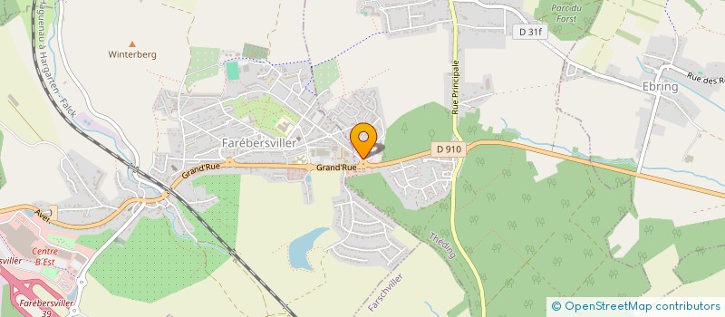 localisation de l'entreprise TELIOZ  THEDING