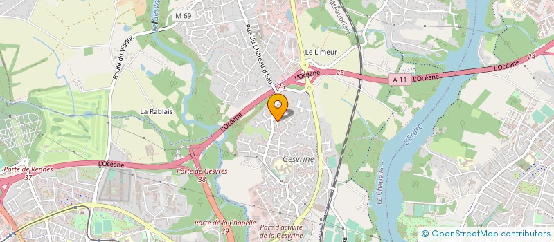 localisation de l'entreprise TELIPA CONSULTING à LA CHAPELLE-SUR-ERDRE