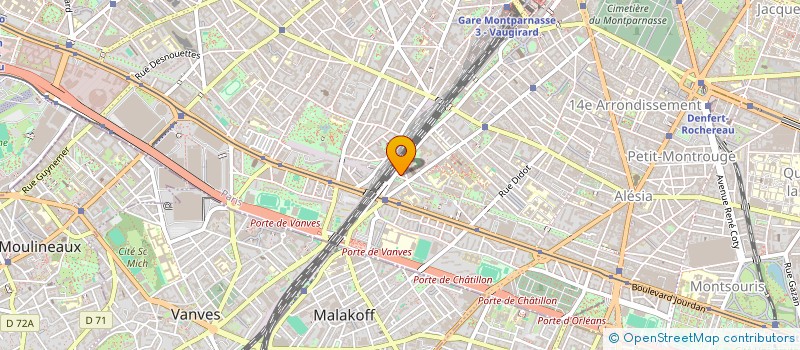 localisation de l'entreprise TELIPS à PARIS