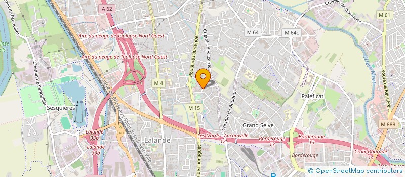 localisation de l'entreprise TELIRIS  TOULOUSE