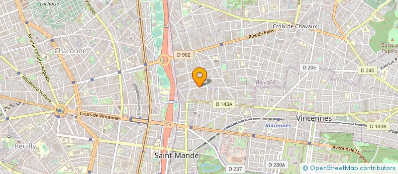 localisation de l'entreprise TELIS RECRUTEMENT à MONTREUIL