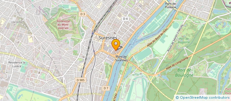 localisation de l'entreprise TELITAL FRANCE SA à SURESNES