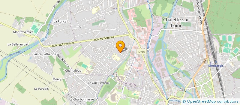 localisation de l'entreprise TELJNO  CHALETTE-SUR-LOING
