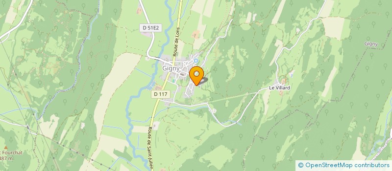 localisation de l'entreprise TELLA IMMO  GIGNY