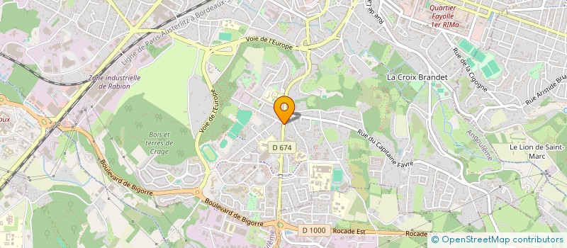localisation de l'entreprise TELLAG ET NAVARRE à ANGOULEME