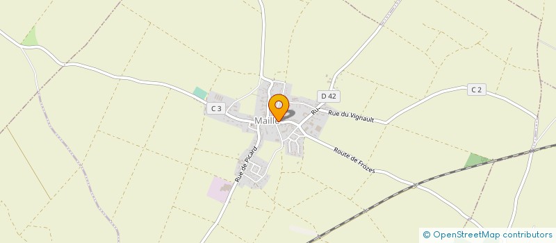 localisation de l'entreprise TELLAN à MAILLE