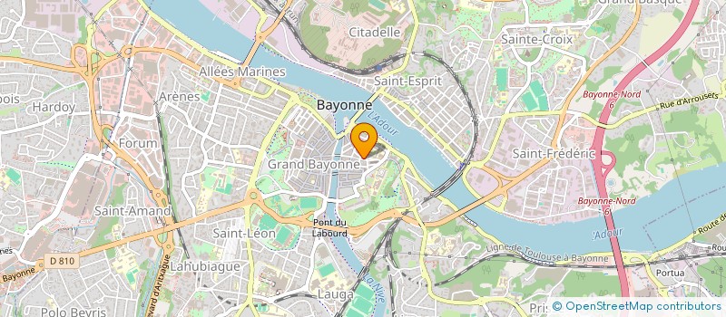 localisation de l'entreprise TELLECHEA SARL à BAYONNE