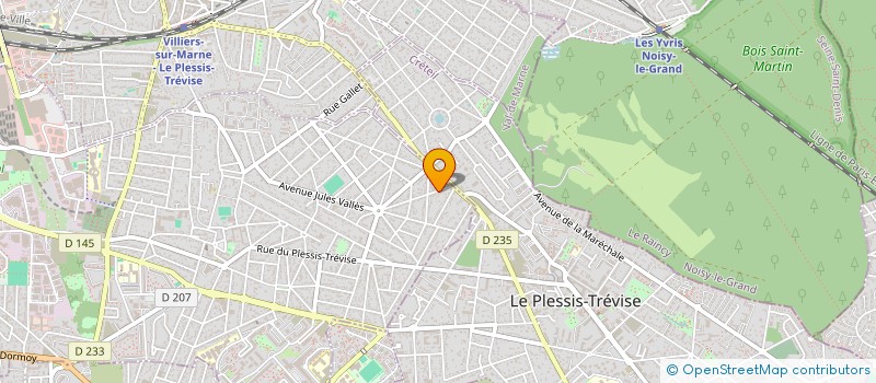 localisation de l'entreprise TELLEMENT BOIS  CHAMPIGNY-SUR-MARNE