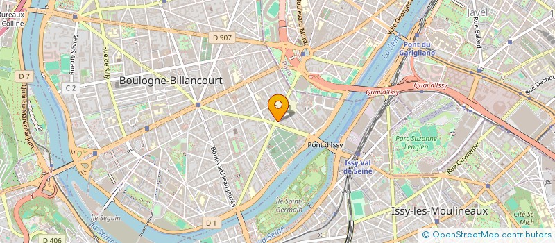localisation de l'entreprise TELLEMENT LA à BOULOGNE-BILLANCOURT