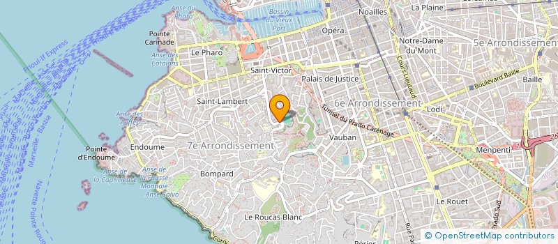 localisation de l'entreprise TELLENE à MARSEILLE