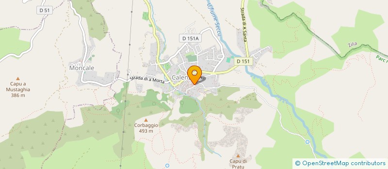 localisation de l'entreprise TELLEUR  CALENZANA