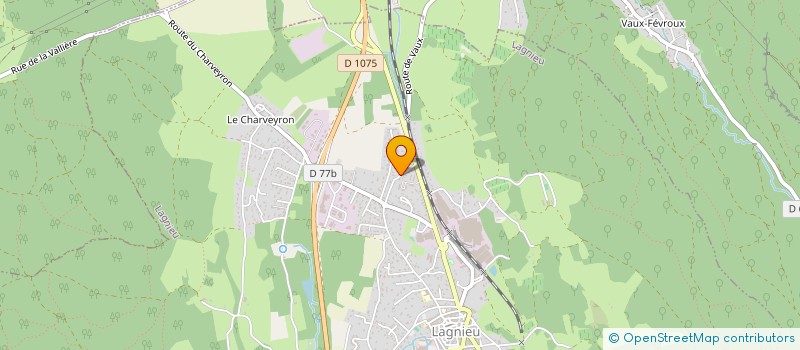 localisation de l'entreprise TELLIAC IMMO à LAGNIEU