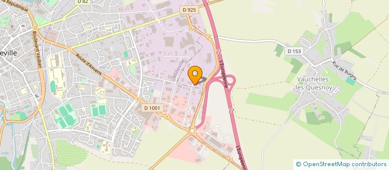 localisation de l'entreprise TELLIER CONSTRUCTION  VAUCHELLES-LES-QUESNOY