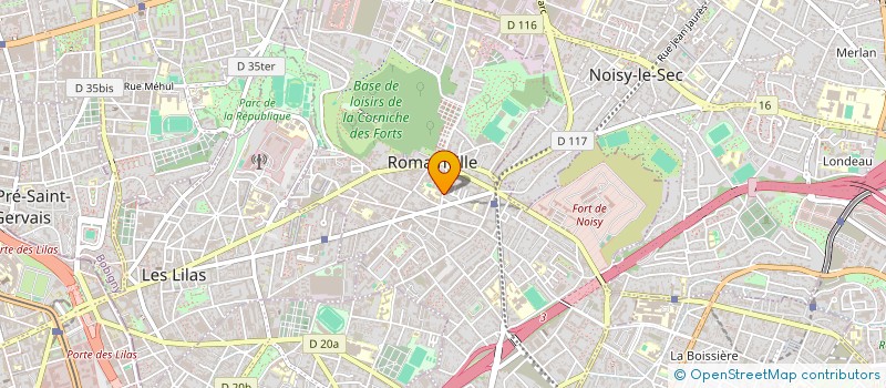 localisation de l'entreprise TELLIEZ à ROMAINVILLE