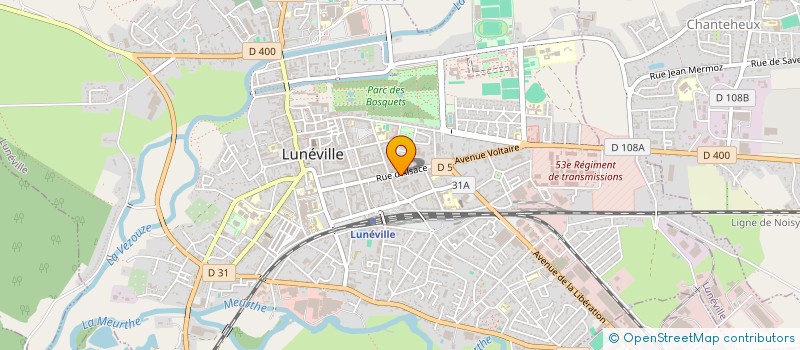 localisation de l'entreprise TELLIOGLU OMALA  LUNEVILLE