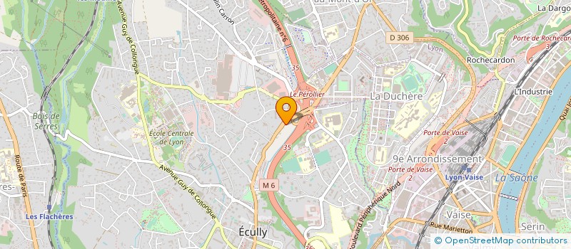 localisation de l'entreprise TELLIS  ECULLY