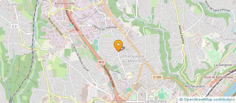 localisation de l'entreprise TELLIS & MIZI  CHAMPAGNE-AU-MONT-D'OR