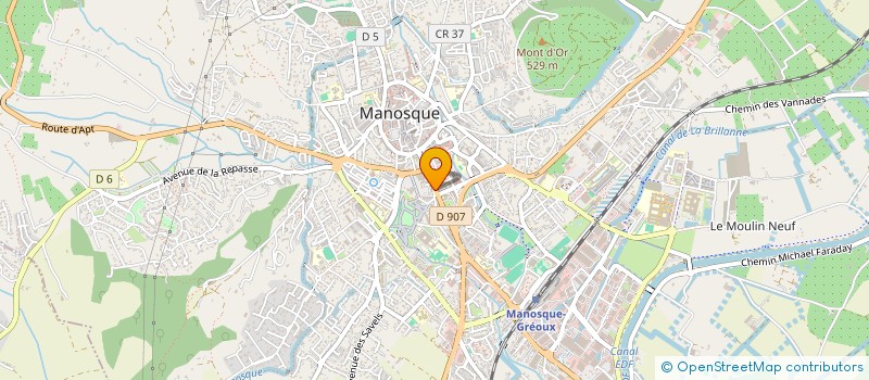 localisation de l'entreprise TELLISSIMMOMA à MANOSQUE