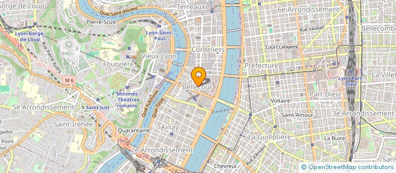 localisation de l'entreprise TELLOR à LYON