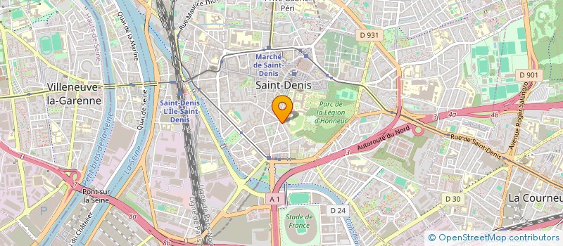 localisation de l'entreprise TELLUCE à SAINT-DENIS