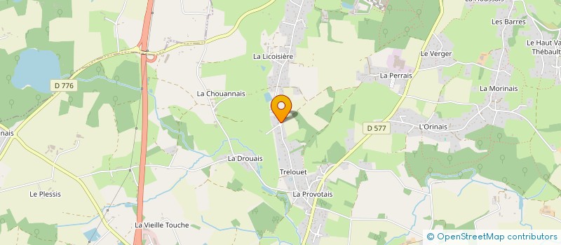 localisation de l'entreprise TELLUS ENVIRONMENT à GUICHEN