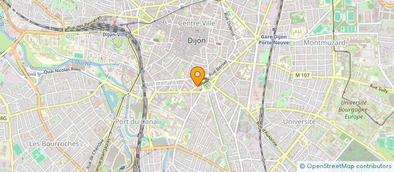 localisation de l'entreprise TELLUS PROD  DIJON