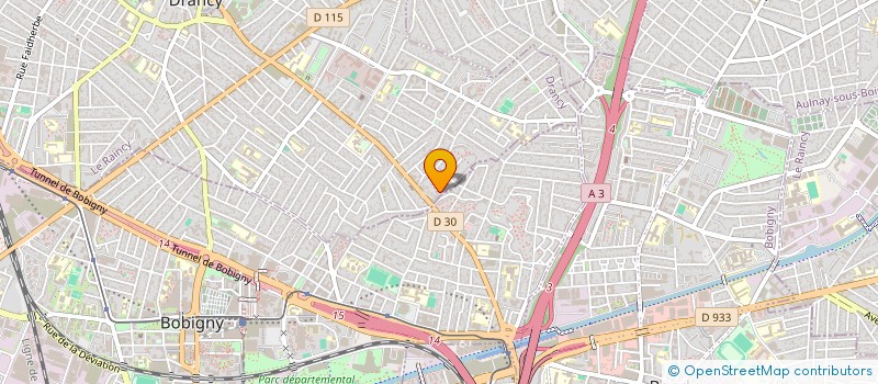 localisation de l'entreprise TELLUS PRODUCTION  DRANCY