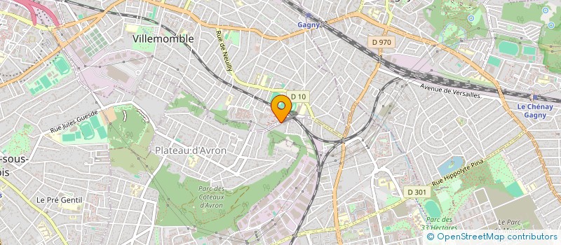 localisation de l'entreprise TELLUS TP à NEUILLY-SUR-MARNE