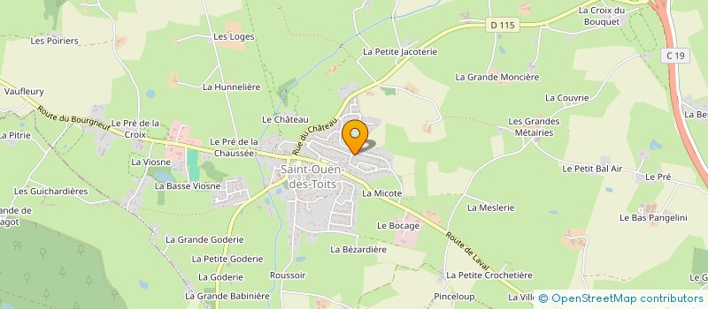 localisation de l'entreprise TELLUSSIA à LA GRAVELLE
