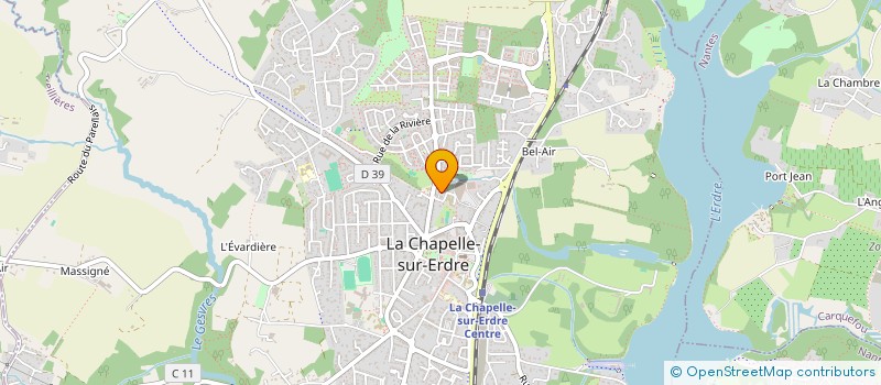 localisation de l'entreprise TELMA  SUCE-SUR-ERDRE