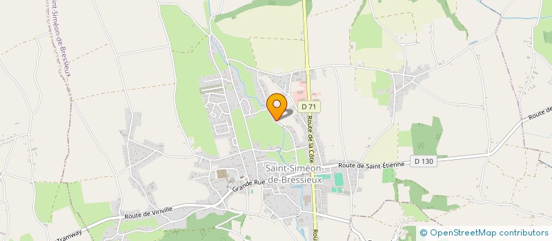 localisation de l'entreprise TELMA  SAINT-SIMEON-DE-BRESSIEUX