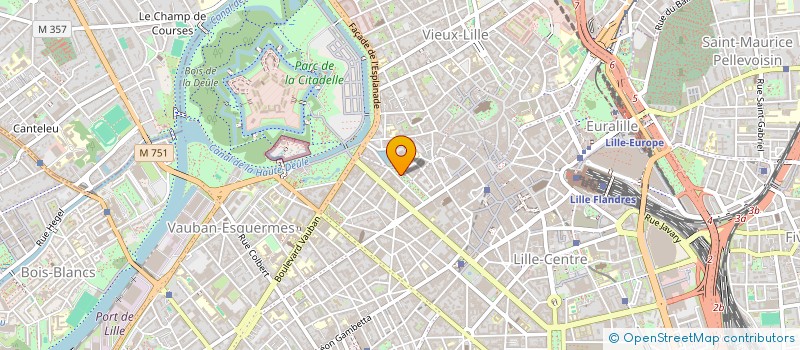 localisation de l'entreprise TELMEDIA COM à LILLE