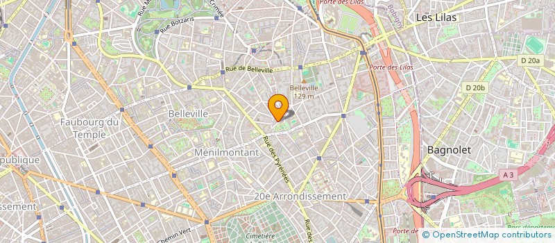 localisation de l'entreprise TELMET  PARIS