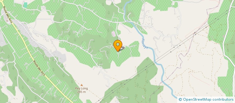 localisation de l'entreprise TELO ND1847  LORGUES