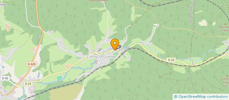 localisation de l'entreprise TELOJU  PROVENCHERES-ET-COLROY