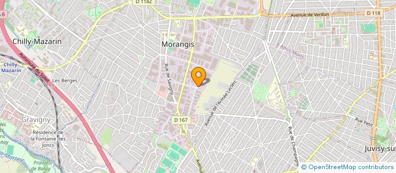 localisation de l'entreprise TELOPS FRANCE à MORANGIS