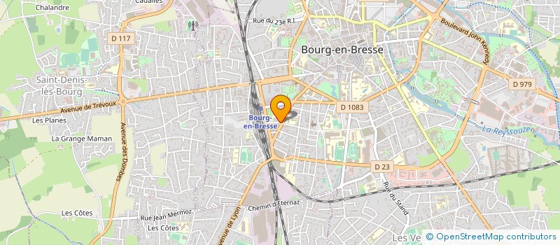 localisation de l'entreprise TELOS AVOCATS à BOURG-EN-BRESSE