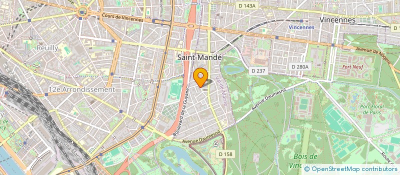 localisation de l'entreprise TELPHARM SA à SAINT-MANDE
