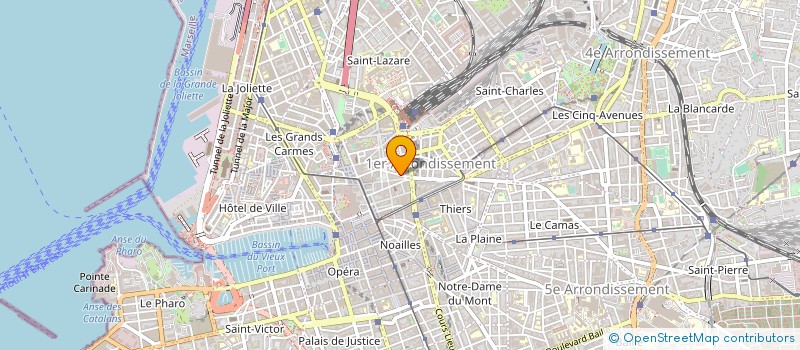 localisation de l'entreprise TELQUEL à MARSEILLE
