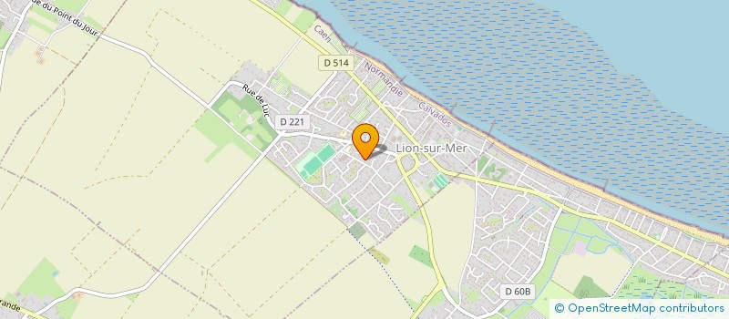 localisation de l'entreprise TELRESYS à LION-SUR-MER