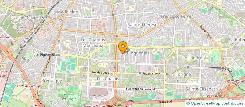 localisation de l'entreprise TELSIM POINT PHONE  RENNES