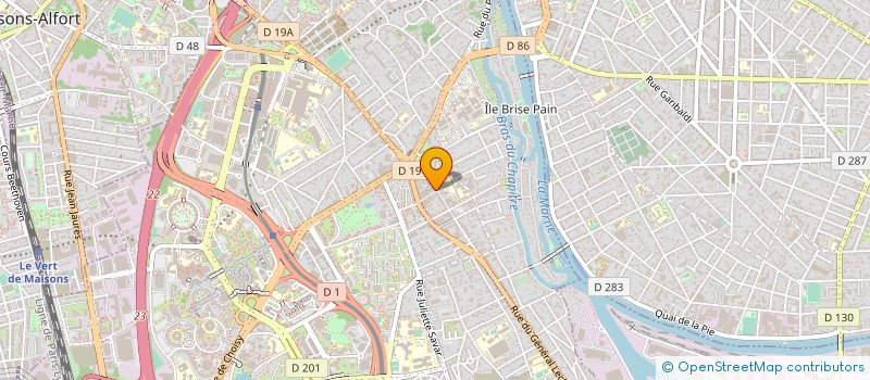 localisation de l'entreprise TELTECH à CRETEIL