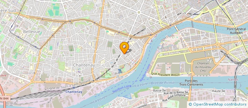 localisation de l'entreprise TELU-EUR à NANTES