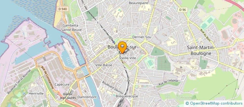 localisation de l'entreprise TELUMEN à BOULOGNE-SUR-MER