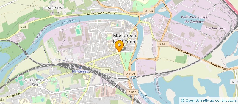 localisation de l'entreprise TEM à MONTEREAU-FAULT-YONNE