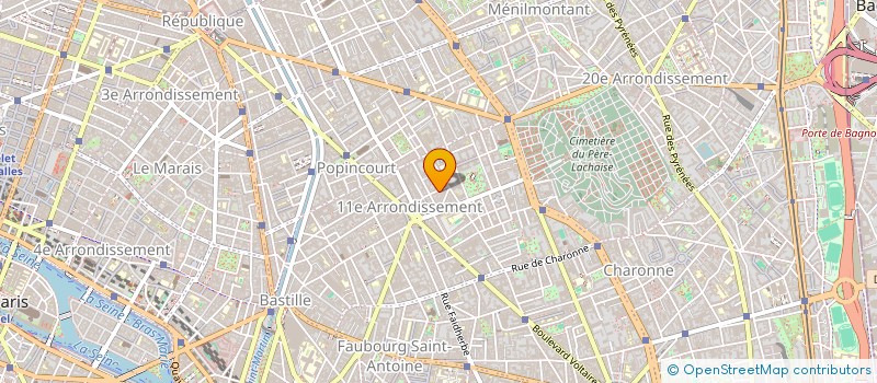 localisation de l'entreprise TEM  PARIS